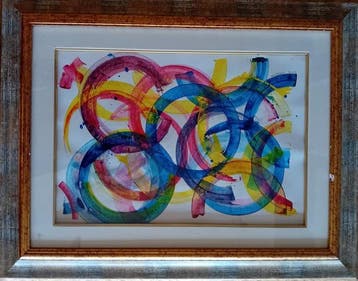 Francesca Donadio (1961) - Allegria, Antiek en Kunst, Kunst | Schilderijen | Modern