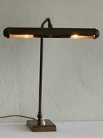 Lamp - In Art Deco Stijl - Brons - Pianolamp/ Bureaulamp