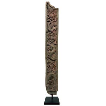 Ornement du montant de la porte d’un temple à Bali - VIEUX &, Antiquités & Art