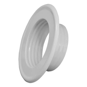 Afwerkrozet Ø100mm - wit, Verzenden, Nieuw