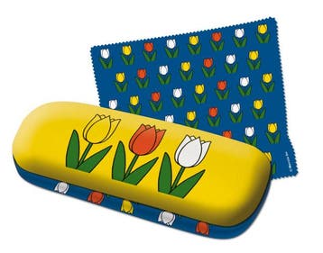Brillenkoker incl. brillendoekje: Tulpen, Dick Bruna, Ophalen of Verzenden, Nieuw