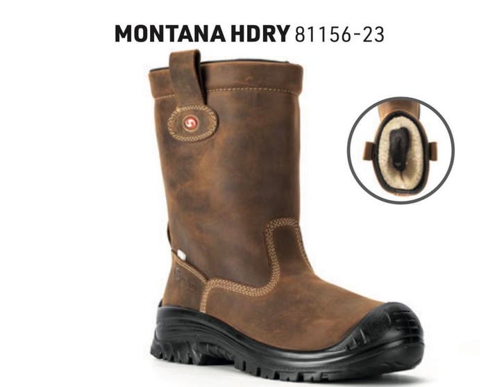 Sixton Montana HDry S3 werklaars wol – waterdicht 36-48, Tuin en Terras, Werkkleding, Dames, Heren, Nieuw, Laarzen, Verzenden