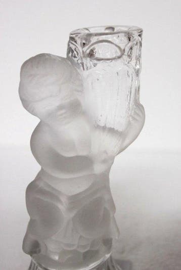 Kandelaar - Glas, Antiek en Kunst