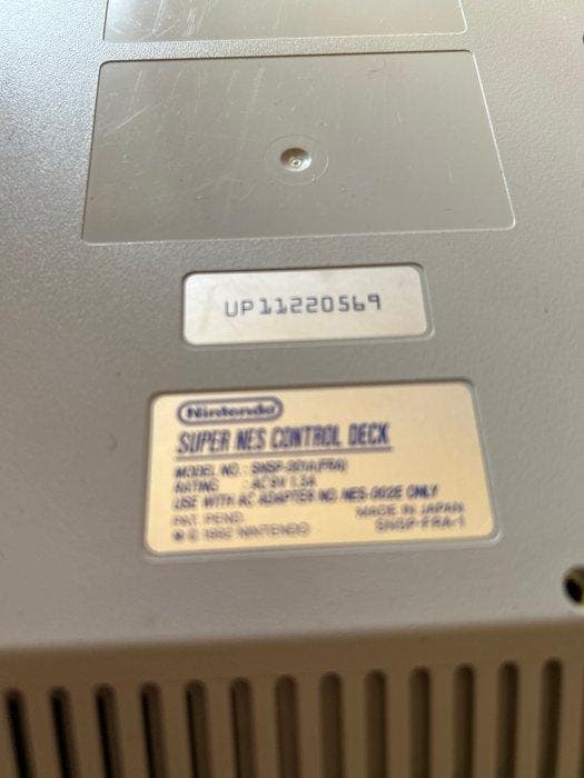 Nintendo - Super Nintendo (SNES) - Super NES Control Set -, Consoles de jeu & Jeux vidéo, Consoles de jeu | Accessoires Autre