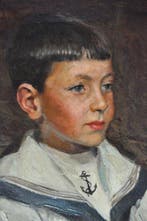 Harrington Mann (1864-1937) - Portrait de garçon