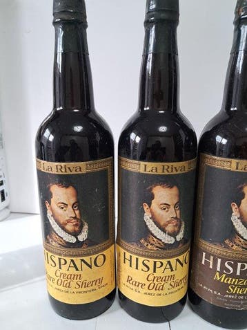 La Riva, Hispano: Rare Old x2, Manzanilla, Amontillado -