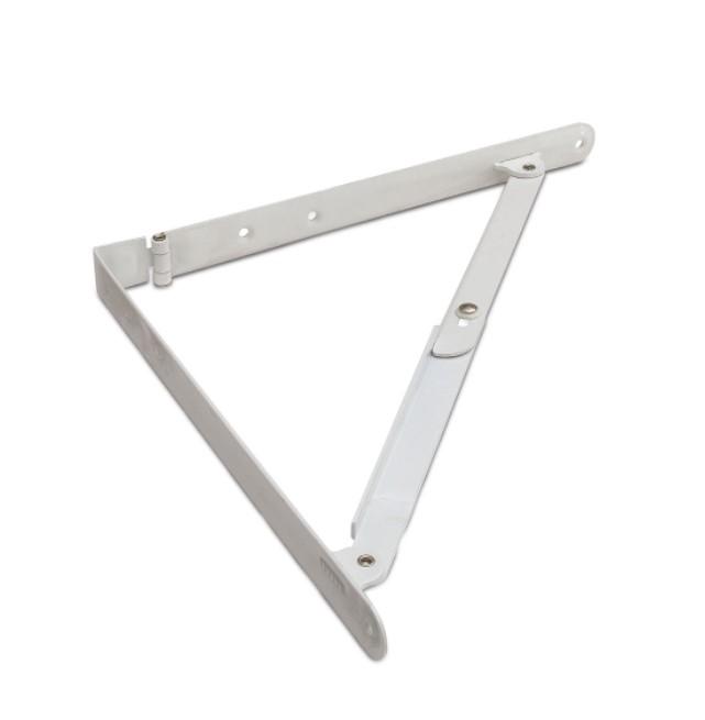 DX Plankdrager opvouwbaar 400x400 mm wit, Huis en Inrichting, Woonaccessoires | Overige, Nieuw