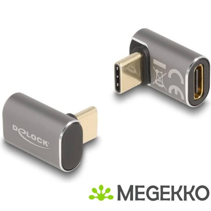 DeLOCK 60054 tussenstuk voor kabels USB Type-C Antraciet, Computers en Software, Overige Computers en Software, Nieuw, Verzenden