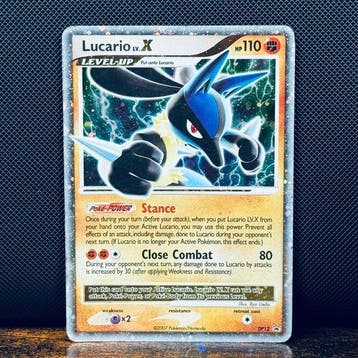 Pokémon Card - Lucario LV.X DP12 – Pokémon