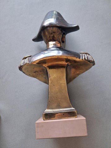 Buste, Napoléon 1er - 25 cm - Zinklegering
