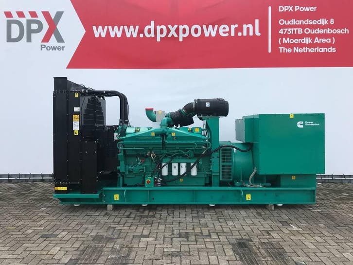 Cummins C1100D5B - 1.100 kVA Open Generator - DPX-18531-O, Zakelijke goederen, Machines en Bouw | Aggregaten, Ophalen of Verzenden