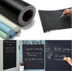 Krijtbord bord sticker muursticker deur krijt 45x100CM *ZWAR, Verzenden