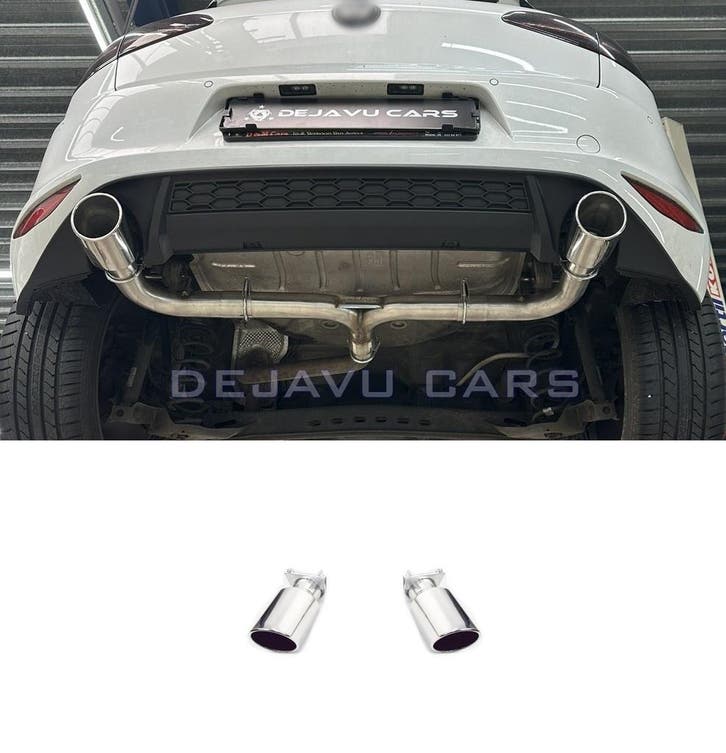 Chrome Uitlaat tips 90mm | 100mm, Auto diversen, Tuning en Styling, Ophalen of Verzenden