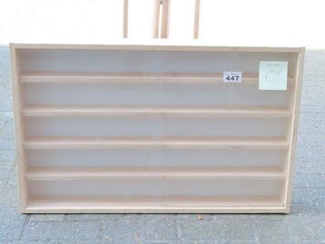 Heins - Vitrine - Vitrine 78x50x10cm, 5 étagères, portes en, Nieuw