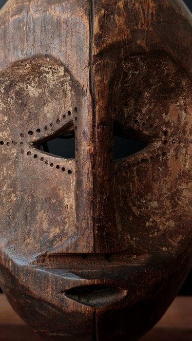 Masque ancien Ngbaka /Bwaka, Ubangi, R.D. Congo - masque -, Antiquités & Art, Art | Art non-occidental