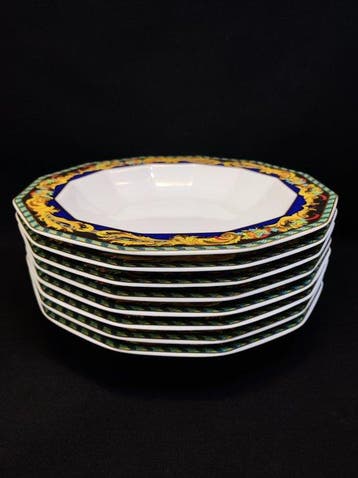 Rosenthal - Versace - Bord (8) - 22,8 cm 8er Set