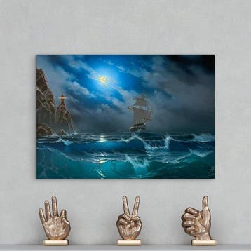 Kolesnikovych Viktor (1983) - Sailing Through the Storm