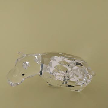 Swarovski - Beeldje - Hippo - 622940 - Kristal