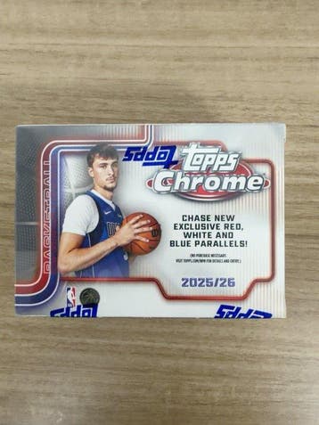 2025/26 Topps Chrome Cooper Flagg Parallel card, Insert card