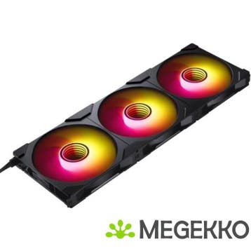 PHANTEKS M25 Gen2 PWM D-RGB 3-Pack 140mm Black, Verzenden