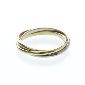 Cartier - Bague - 18 carats Or jaune, or rose, Or blanc