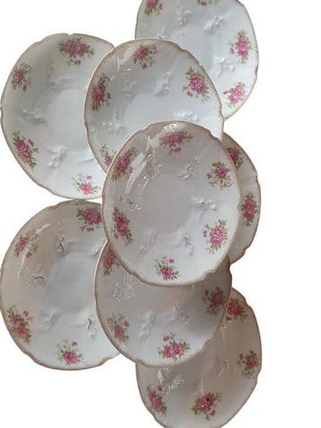 Bousquie - Service à thé (19) - Limoges France - Porcelaine
