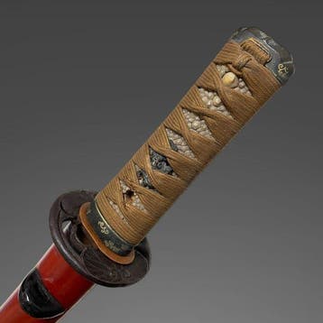Katana - Rouge Wakizashi Koshirae, Echizenju Kinai
