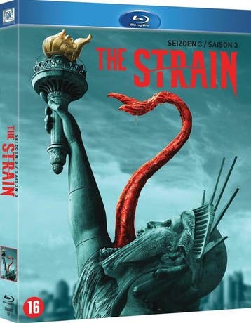 The Strain - Seizoen 3 (Blu-ray), Cd's en Dvd's, Blu-ray, Verzenden, Nieuw in verpakking, Horror