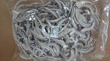 Coco Slices Repen Frosted White Wash zak 500 gram, Nieuw