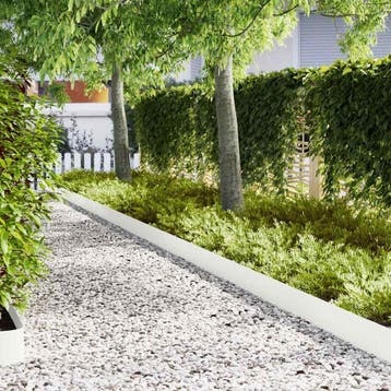 vidaXL Grasafscherming 10 st 100 x 0.05 x 20 cm Koud Gewalst, Verzenden