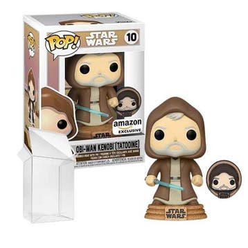Funko Pop Star Wars  Obiwan Kenobi Tatooine 10  Pin Amazon, Verzamelen, Verzenden, Nieuw