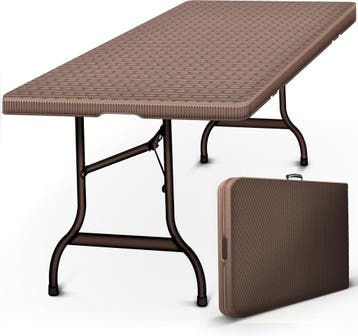 Tillvex® Inklapbare Tafel - Campingtafel - Klaptafel - 180x7, Caravans en Kamperen, Verzenden, Nieuw