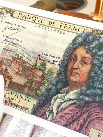 Frankrijk. - 6 Banknotes - Various Dates (Zonder