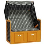 Strandstoel Rattan -35% Retour deal, pak je kans!, Tuin en Terras, Verzenden, Zo goed als nieuw, Wicker, Verstelbaar