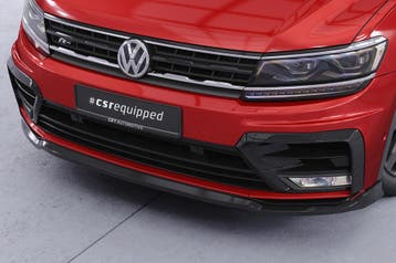Voorspoiler | Cupspoilerlip voor VW Tiguan II (Type AD1) R-L, Verzenden
