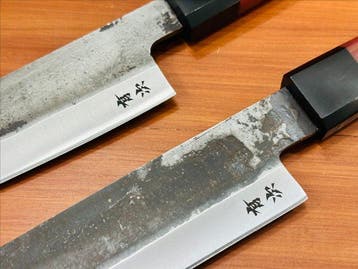 Couteau de cuisine - Deba & Nakiri - Ensemble de couteaux