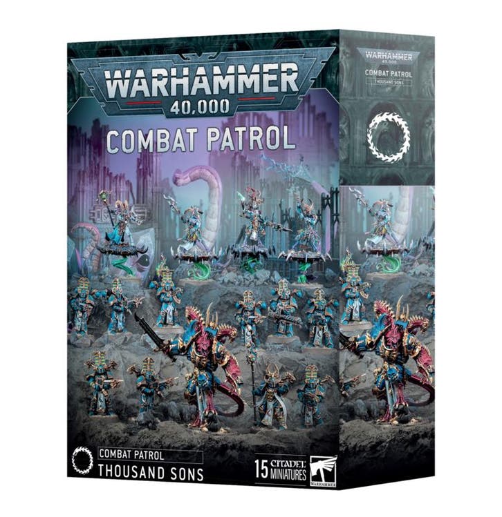 Thousand Sons Combat Patrol (Warhammer 40.000 nieuw), Hobby & Loisirs créatifs, Wargaming, Enlèvement ou Envoi