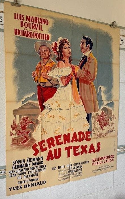 Luis Mariano - Serenade of Texas (1958) - Original French, Collections, Cinéma & Télévision