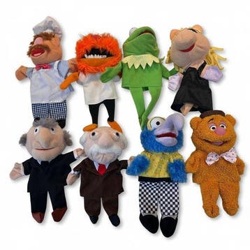 Marionet (8) - Disney, Jim Henson - Textiel - 2000-2010