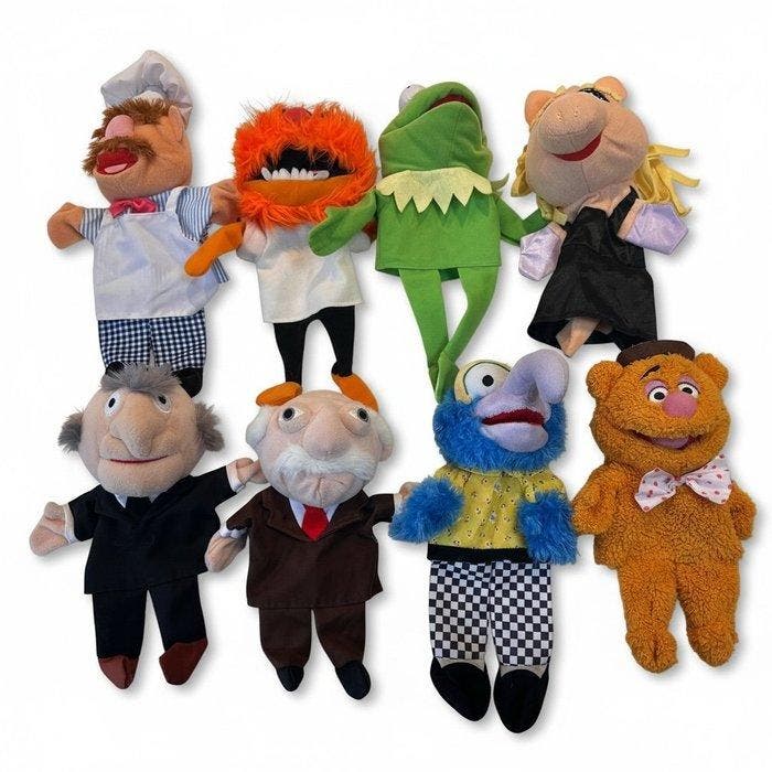 Marionet (8) - Disney, Jim Henson - Textiel - 2000-2010, Antiek en Kunst, Antiek | Overige Antiek