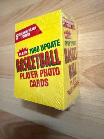 1990 Fleer NBA Michael Jordan Emballage d’origine, Sealed, Collections, Autocollants