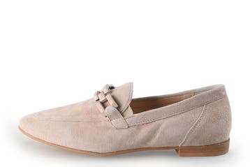Manfield Instappers in maat 37 Beige, Vêtements | Femmes, Chaussures, Verzenden, Instappers