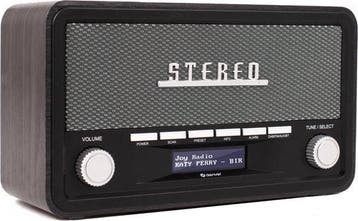 2dekans | Denver DAB Radio - Retro Radio - Bluetooth - DAB+/, Ophalen of Verzenden