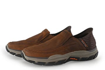 Skechers Instappers in maat 43 Bruin, Verzenden, Overige typen