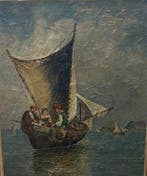 Gonsalvo Carelli (1858-1921), Attr. - Napoli