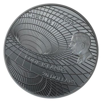 Cookeilanden. 20 Dollars 2025 3 oz $20 Cook Islands Other