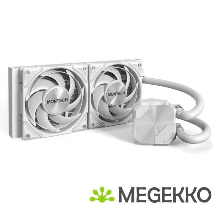 Montech HyperFlow Silent 240 Wit, Computers en Software, Overige Computers en Software, Nieuw, Verzenden