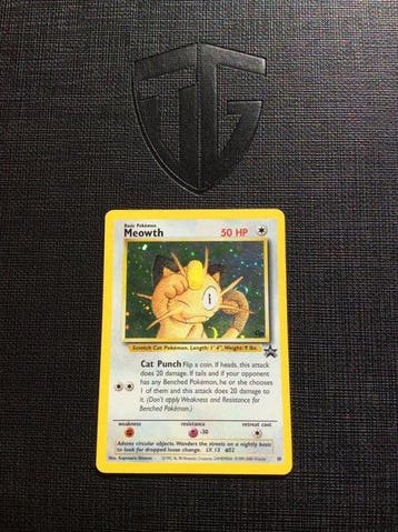 Pokémon - 1 Card - Meowth 10 Foil, Promo card - WOTC