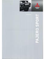 2005 MITSUBISHI PAJERO SPORT BROCHURE NEDERLANDS, Nieuw