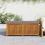 vidaXL Kussenbox voor buiten 150x50x60,5 cm massief, Tuin en Terras, Bergingen en Tuinkasten, Verzenden, Nieuw